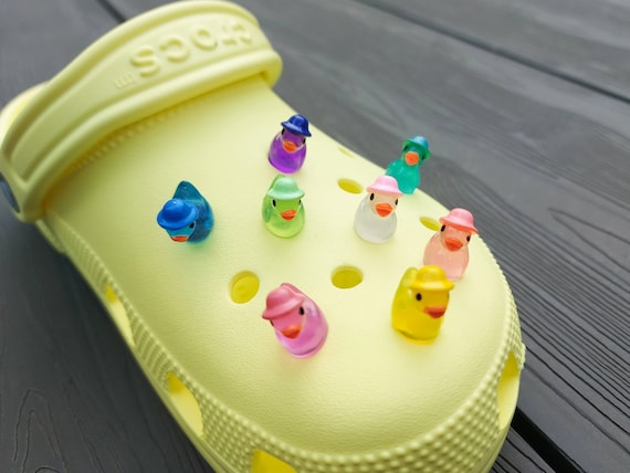 Glow in the Dark Bucket Hat Ducky Croc Charms 3D Luminous Shoe Charms Etsy Canada