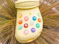 Luminous M&M Candy Shoe Charms | 3D Glow In The Dark Chocolate Shoe Clips product logo