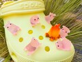 Piggies By The Fire Shoe Charms | Luminous 3D Glow Animals - Set of 6 product logo