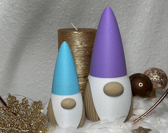 Modern Christmas gnome – minimalist gnome in Scandinavian style, hat in your choice of color | Christmas decorations & Advent table decorations