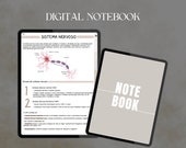 Hyperlinked Digital Notebook: Planners, Templates (Customizable Covers)