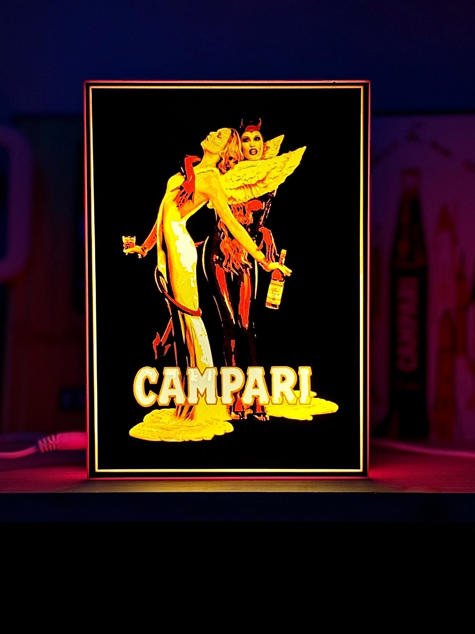 Campari Neon Sign - Etsy