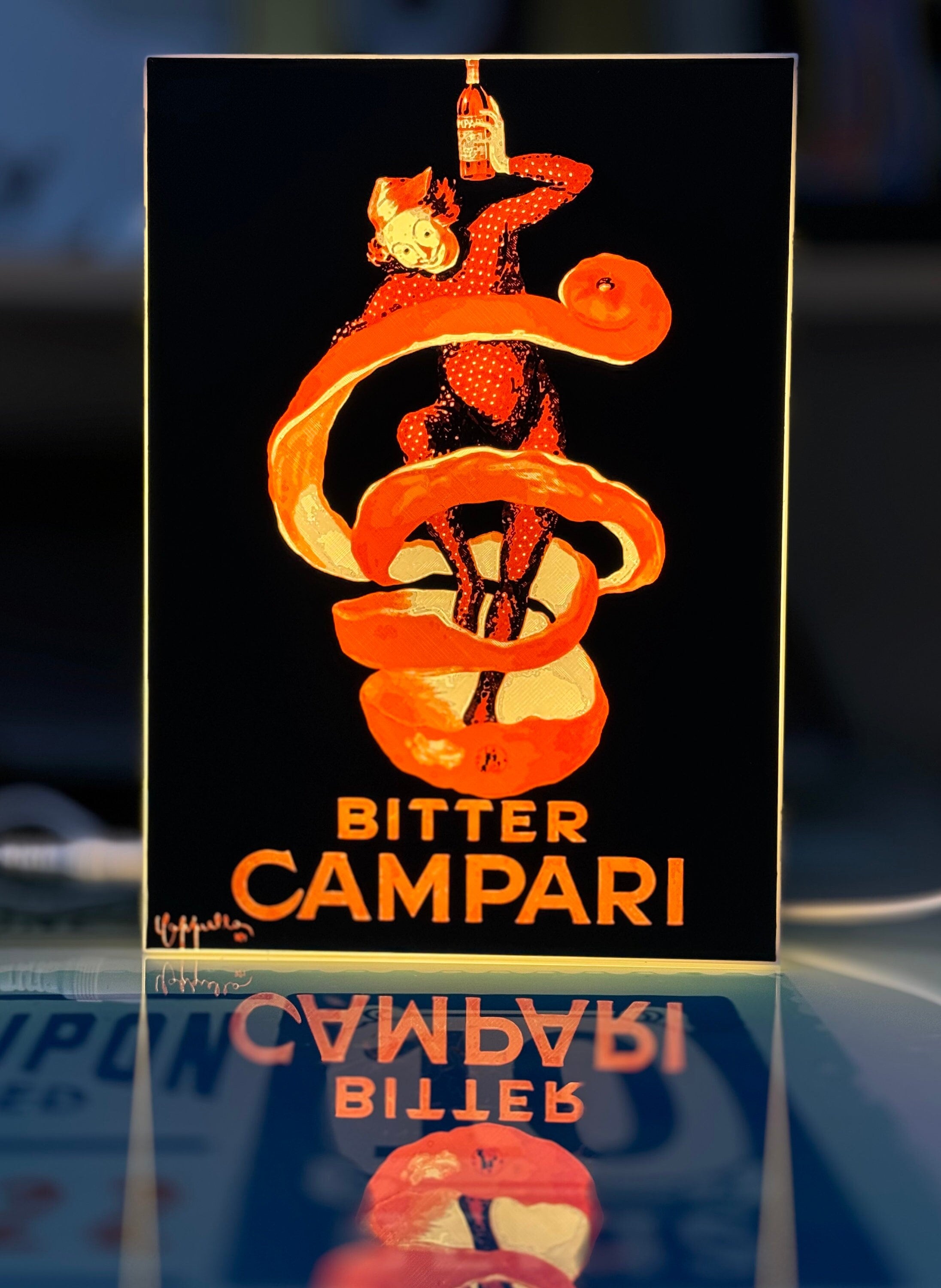 ヅカ様専用 CAMPARI レトロネオンライト ライト・照明