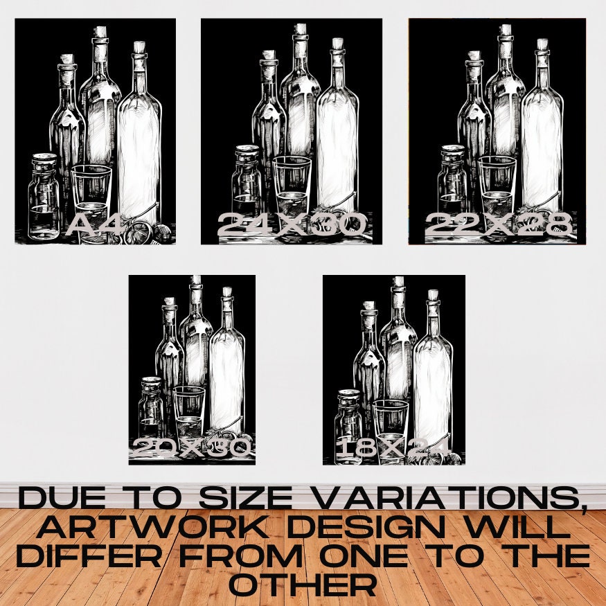 10 Printable Bar Wall Art Prints, Barart, Graphic, Wall Art Prints ...