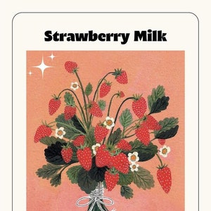 Poster - &quot;Strawberry Milk&quot;