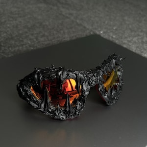 Handmade sunglasses, cyberpunk glasses, personalised sunglasses, hip hop sunglasses, unique gifts