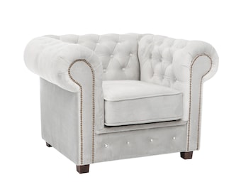 Chesterfield handgemachte Ledersessel,Glamour Sessel,Wohnzimmer Möbel viele Lederfarben,anpassbar