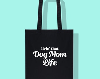 Hunde Mama Leben Bio-Baumwolle Tragetasche