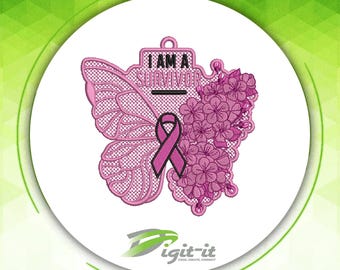 Cancer Survivor Embroidery Design