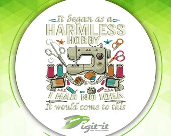Harmless Hobby Embroidery Design