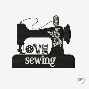 Sewing Machine Digital Embroidery Design