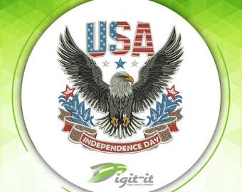 USA Independence Day (JB) Embroidery Design
