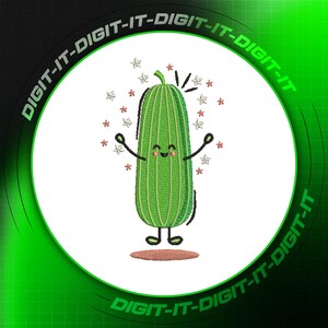 Co cumber Logo Embroidery Design