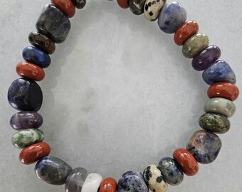 Jasper stretch bracelet