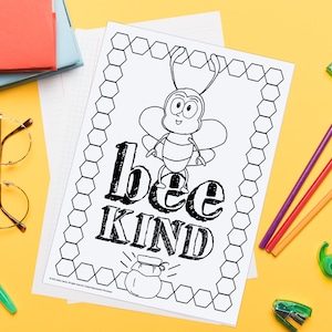 Bee-havior Classroom Poster: Positive Behavior Management (PDF Printable)