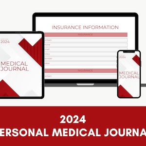 Health Harmony: Personal Medical Journal | medical journal, healthcare journal, personalized health journal, medical planner, health tracker