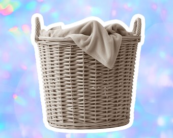 Laundry Basket Sticker