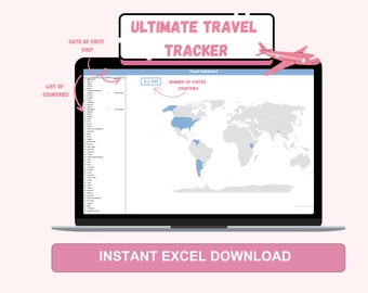 DIGITAL TRAVEL TRACKER Template