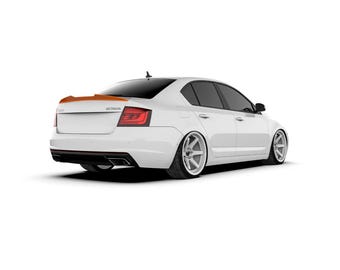 Archivo listo para imprimir en 3D del alerón del Skoda Octavia (A7)