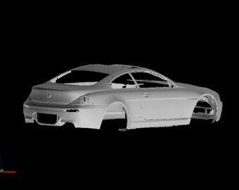 Escaneo 3D de BMW (E63)