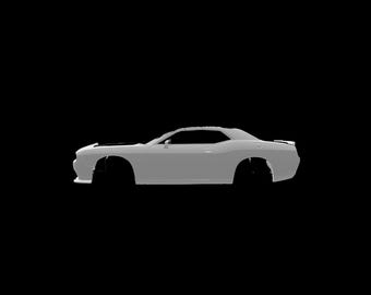 Escaneo 3D del Dodge Challenger