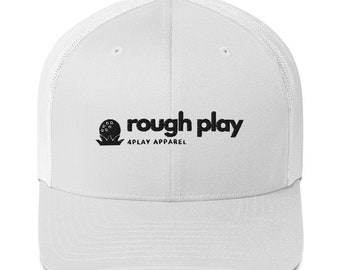 4Play Rough Play Trucker Cap, Golf Gift, Golf Gift for Him, Golf Gift for Her, Golf Gifts for Men, Golf Hat, Golf Apparel, Golf Accessory