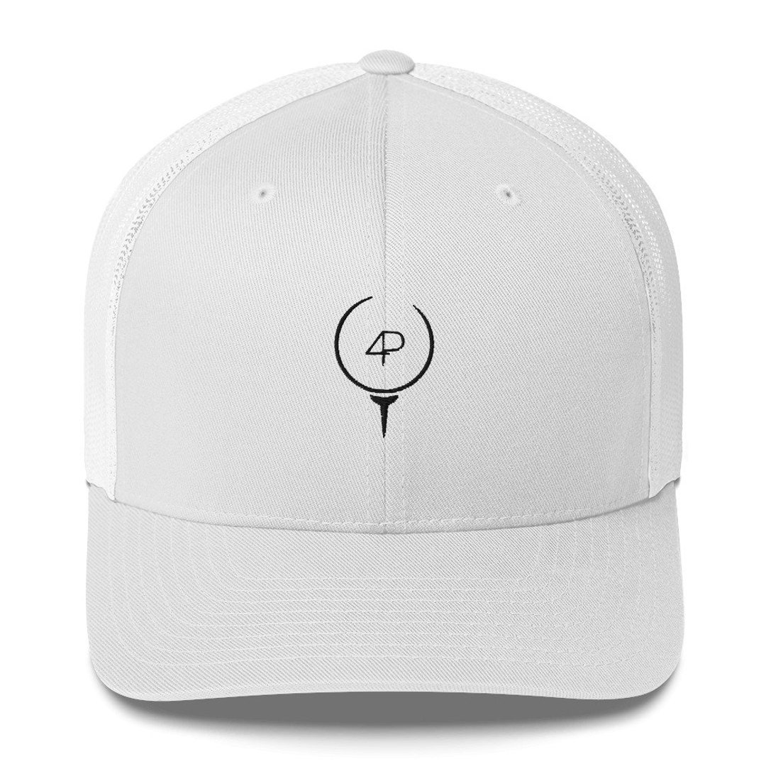 4play Logo Trucker Cap, Golf Gift, Golf Gift for Him, Golf Gift for Her