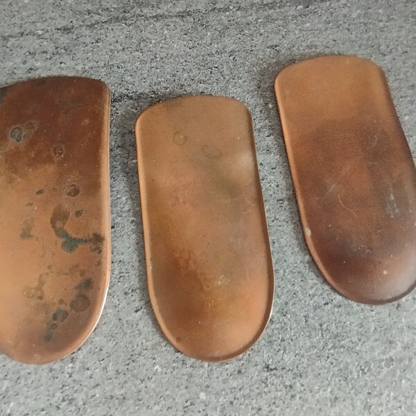 Antique Copper Shoe Etsy