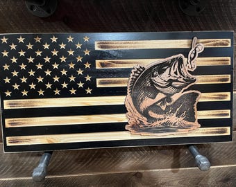 Fishing Pole American Flag, Wood Fishing Decor, Patriotic Gift - Etsy Fishing Pole American Flag, Wood Fishing Decor, Patriotic Gift - Etsy