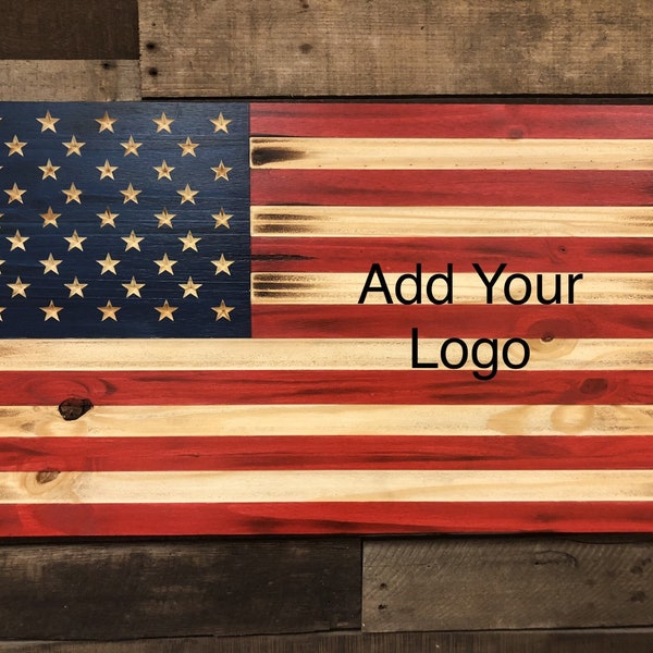 Custom Wood Flags, Personalized Wood Flags