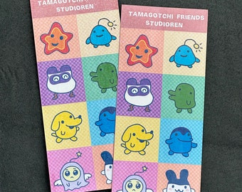 Retro Tamagotchi glittery sticker sheets | Cute Stickers, Deco, Korean Stationery, Penpal, Journaling, Planner Stickers, Harajuku, Japanese