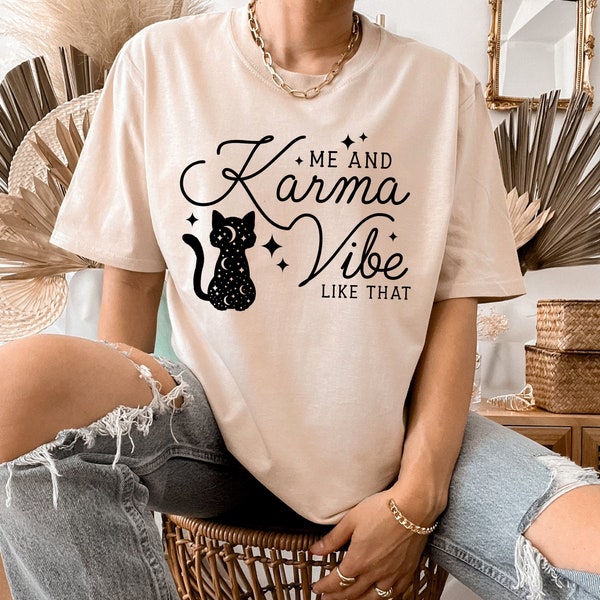 Me And Karma Vibe Like That Taylor Swiftie T-Shirt | Taylor Swiftie Merch | Eras Tour Taylor Swift tshirt | Taylors Version