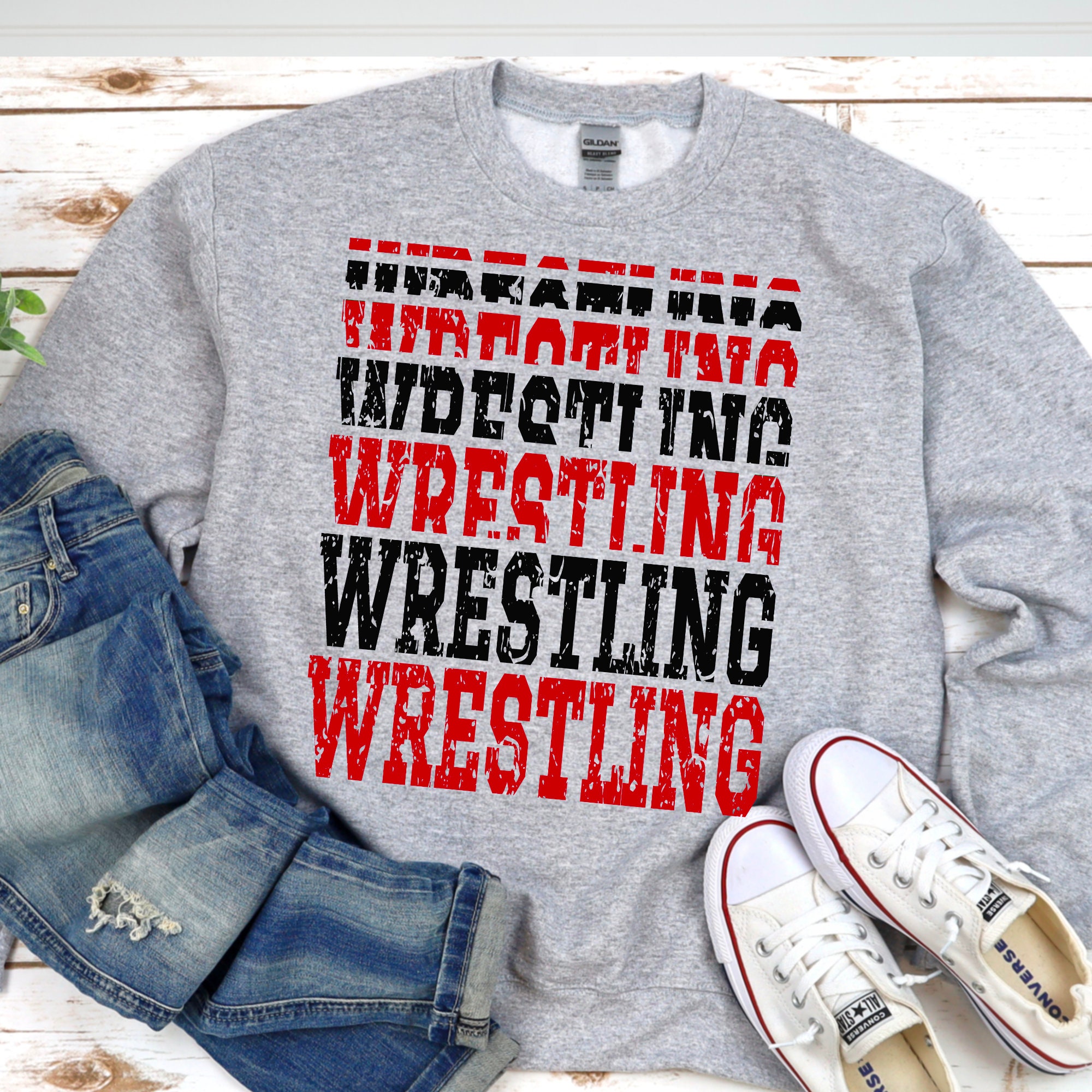 CUSTOM Wrestling Match Day Mascot Digital Design, Wrestling, Custom