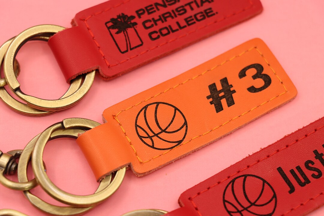 BASKETBALL KEYCHAIN, Personalized Basketball Keychain, Name Tag