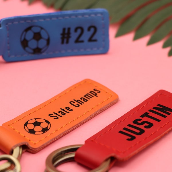 Soccer Keychain, Soccer Team Gifts,  Soccer Senior Night Gifts, Personalized Soccer Gifts, End of Season, Soccer Banquet