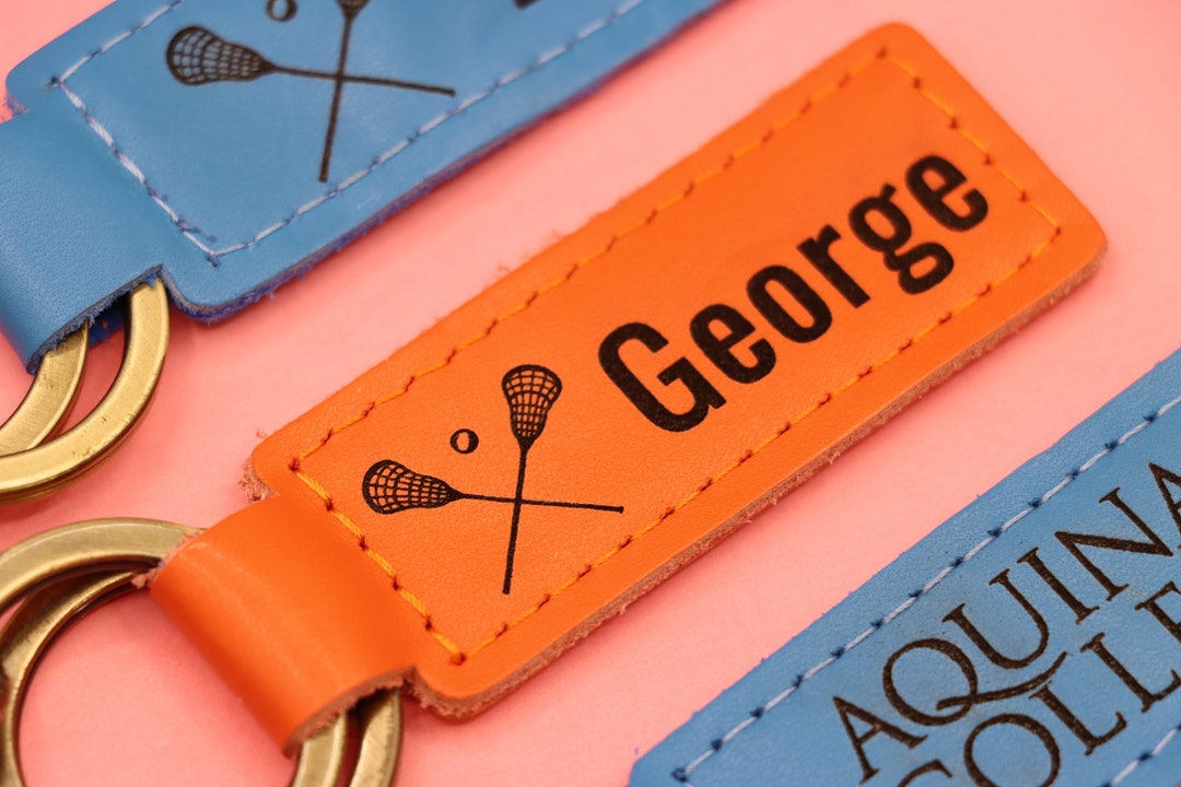 Lacrosse Keychain, Lacrosse Team Gifts, Lacrosse Senior Night Gifts