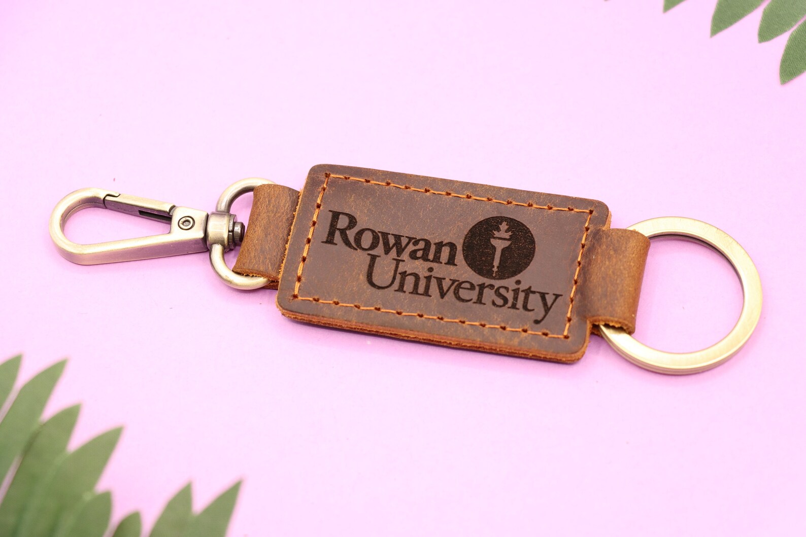 UNIVERSITY KEY CHAIN, College Collegiate Sport Team Key Fob, Any ...