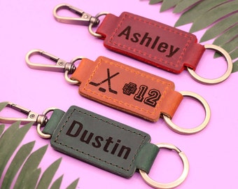 Hockey Gift, Hockey Keychain, Personalized Hockey, Hockey Keychain, Hockey Player, Field Hockey, Women, Men, Women, Hockey Team, Coach
