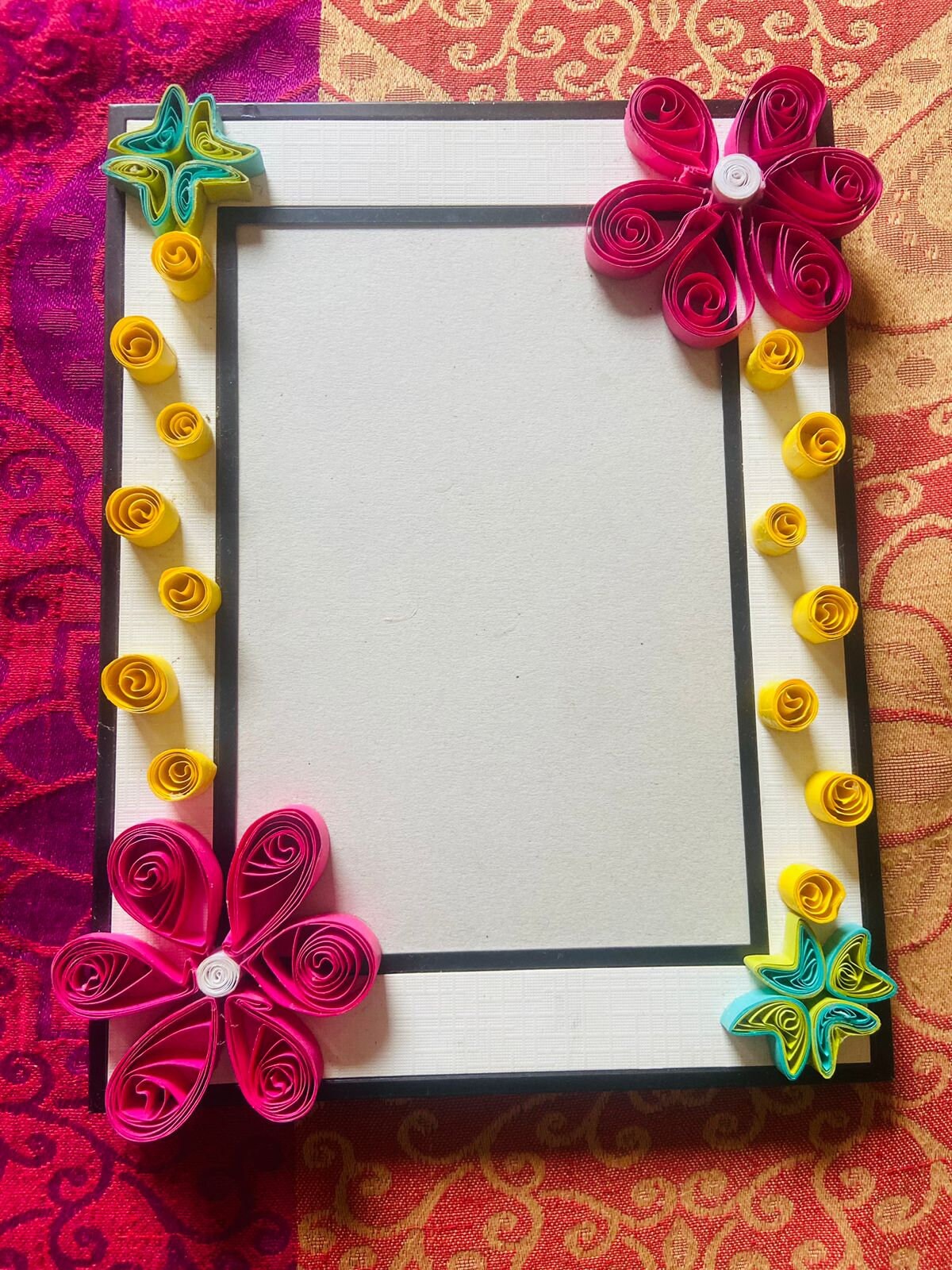 Frame Qulling Design Simple Quilling Designs For Photo Frames