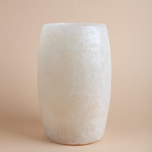 10.6&quot; (27cm) Alabaster Vase, Onyx Vase, Unique Natural Stone Vase, Unique Centerpiece, Home Decoration, Home Accessories, Decorative Stone