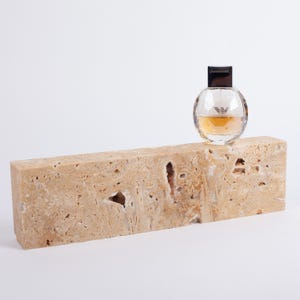 Travertine Rectangle, Marble Rectangle, Travertine Ornament, Marble Ornament, Travertine Display, Stone Photo Prop, Marble Display Piece
