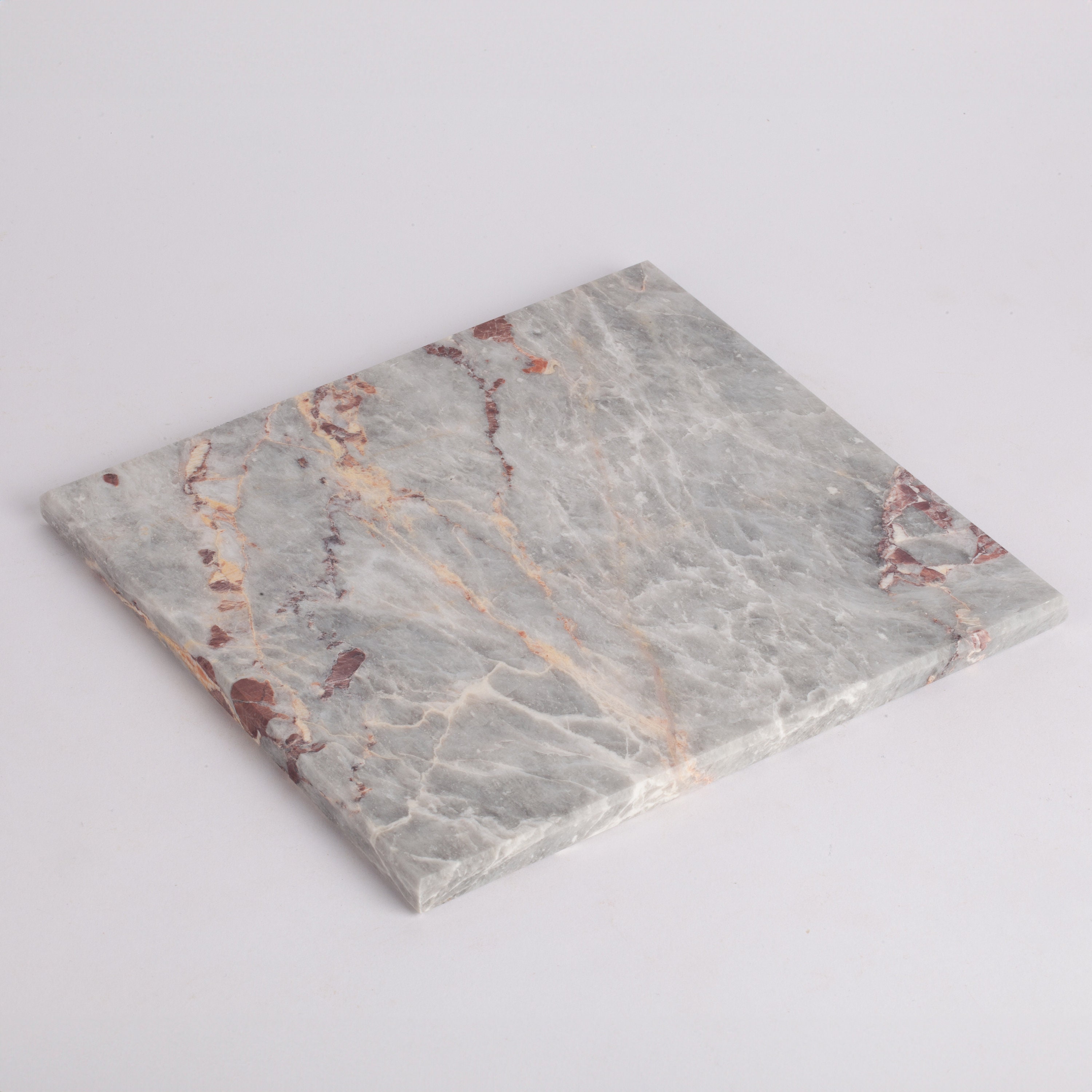 天然大理石トレイ：スクエアストーンプレート、寿司サービングボード