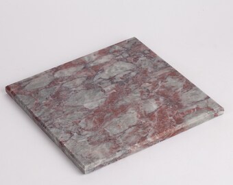 天然大理石トレイ：スクエアストーンプレート、寿司サービングボード