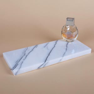 Base in marmo, supporto fotografico in pietra, piattaforma in marmo, decorazione in marmo, espositore in marmo