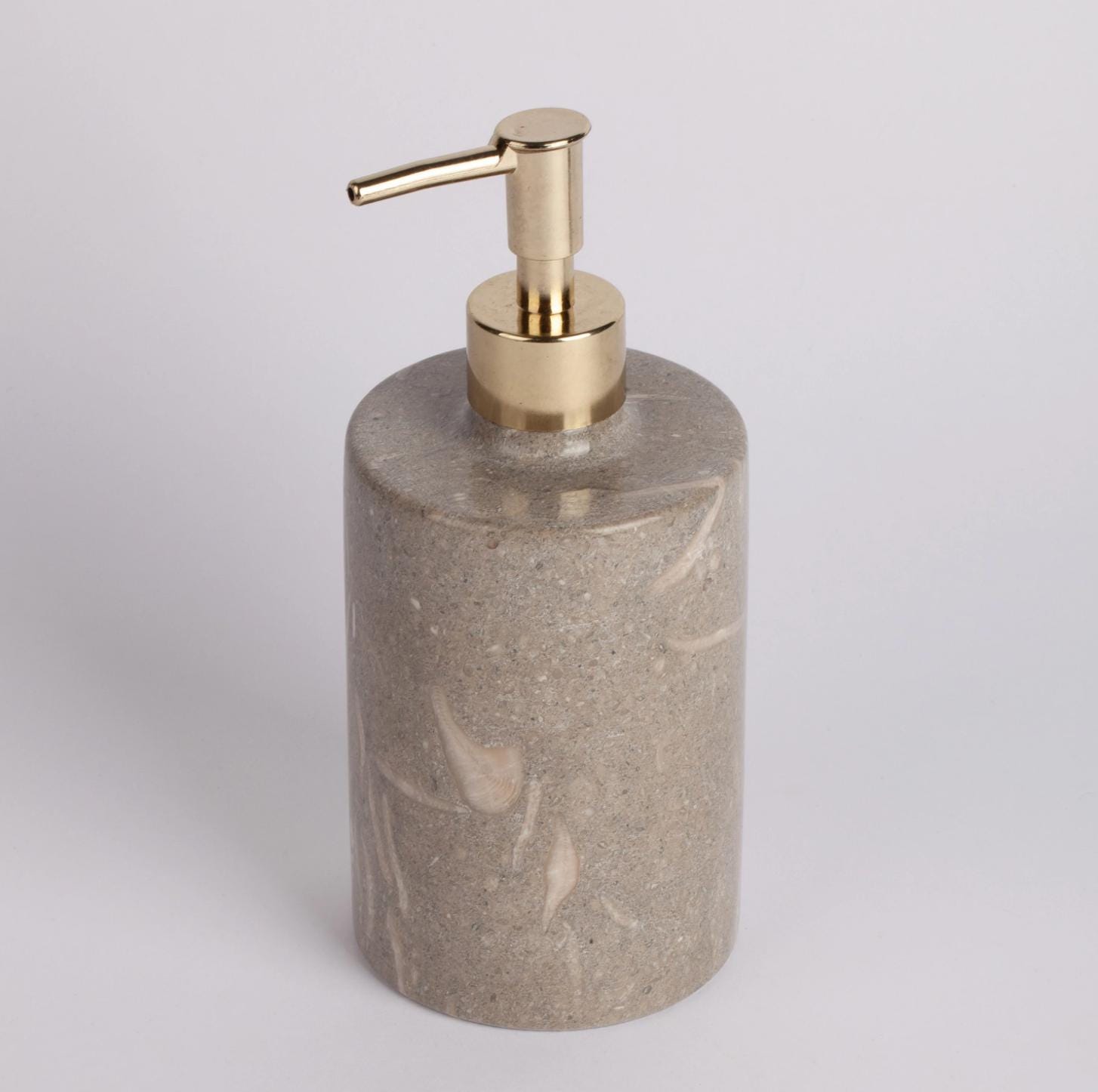 Dispenser di sapone in vetro con base ispirata a Michelangelo Griffe Montenapoleone by Vetrerie di Empoli