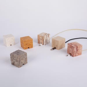 Travertine Cable Holder, Charging Cable Organizer, Cable Keeper, Charging Dock, Office Desk Cable Organizer, Office Gift, Cable Stopper