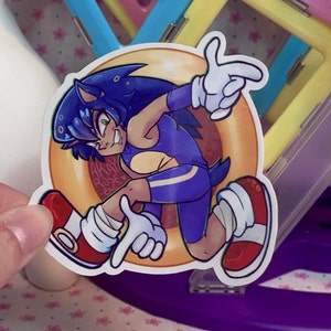Sonic and Shadow STICKERS