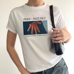 Pride Prejudice Baby Tee, Pemberley Crop Tank, Society Headstrong 90s tee, Bewitched me Womens vibes
