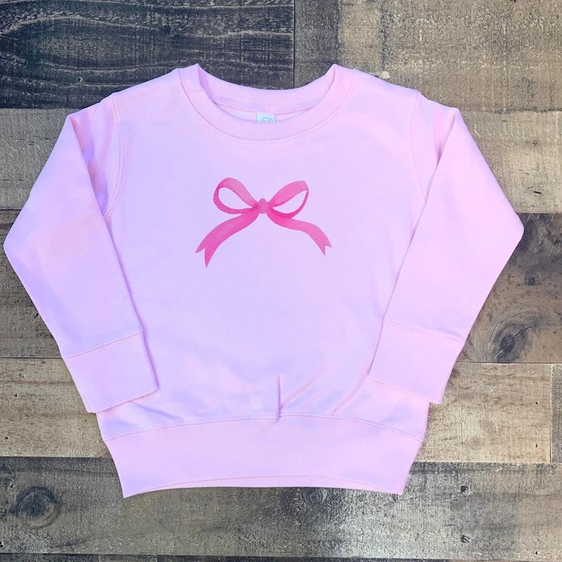 Hayden Pink Bow Sweater