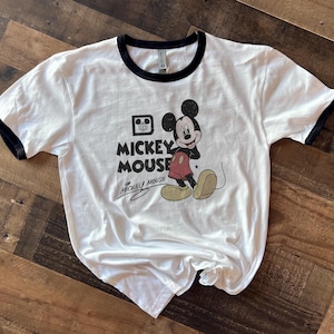 Retro Mickey Tee, Disneyworld Mouse Baby Tee, Mickey Crop Tank, Cute Mickey Baby Tee, Me and Mickey Vibe womens tee